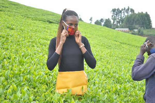 Some Kenya athletes are keeping themselves busy working on farms during this crisis 