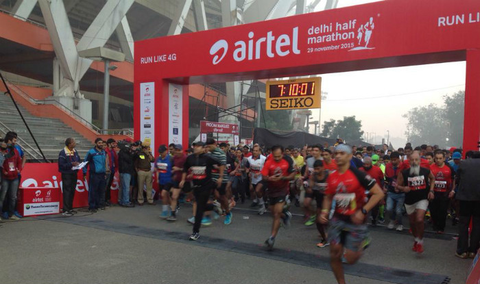 2018 Airtel Delhi Half Marathon are using corporate honchos for its pacers 