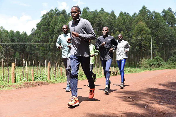 Berlin marathon silver medalist Amos Kipruto is in his preparations for the Tokyo marathon in March 2019