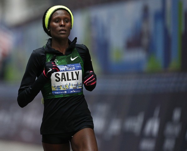 2012 Olympic 10,000m silver medalist Sally Kipyego, will be running her first marathon  as an American at Boston