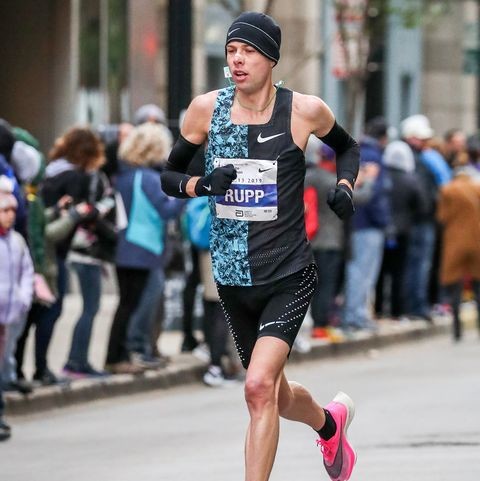 Galen Rupp breezed to victory Saturday in the Sprouts Mesa Half Marathon