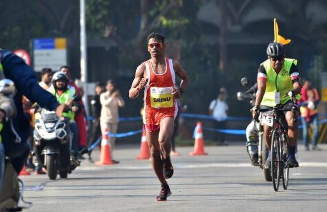 Srinu Bugatha is set to defend his title at Delhi Half Marathon
