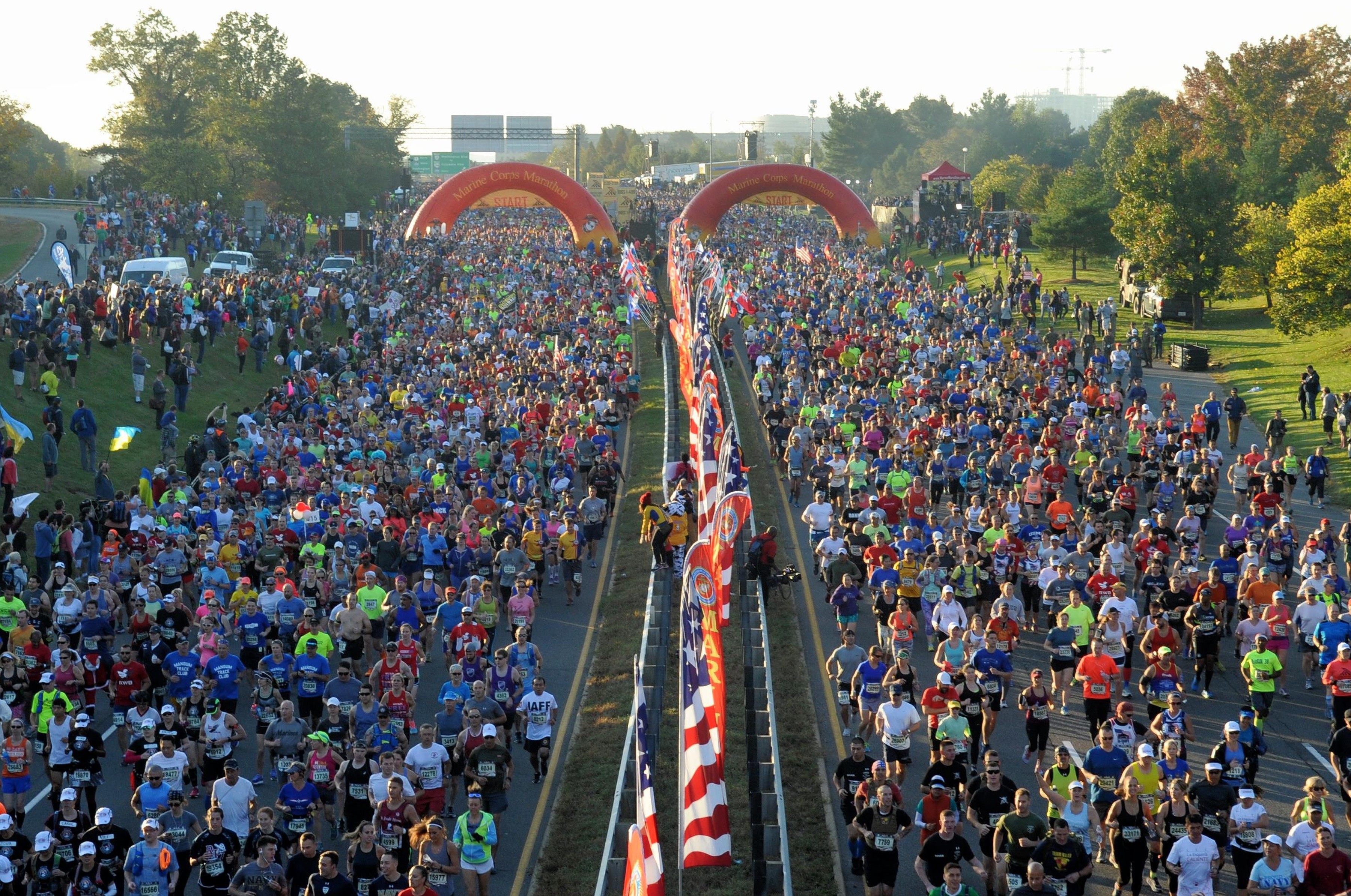 marine corps marathon shirt 2018