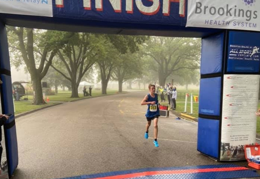 Salvador Wirth runs fastest ever Half Marathon for age 13
