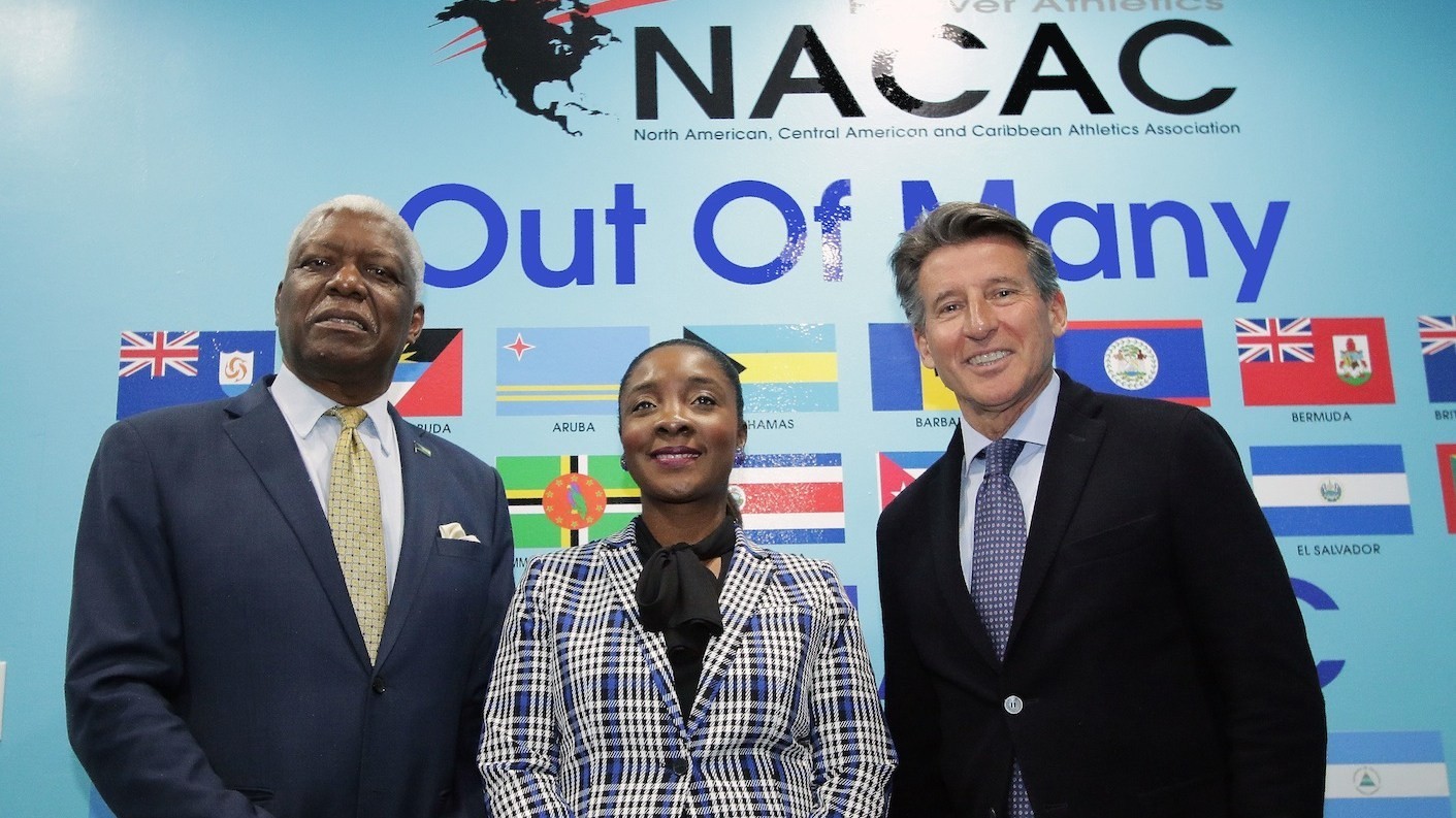 World Athletics President Sebastian Coe inaugurates new NACAC headquarters in Nassau