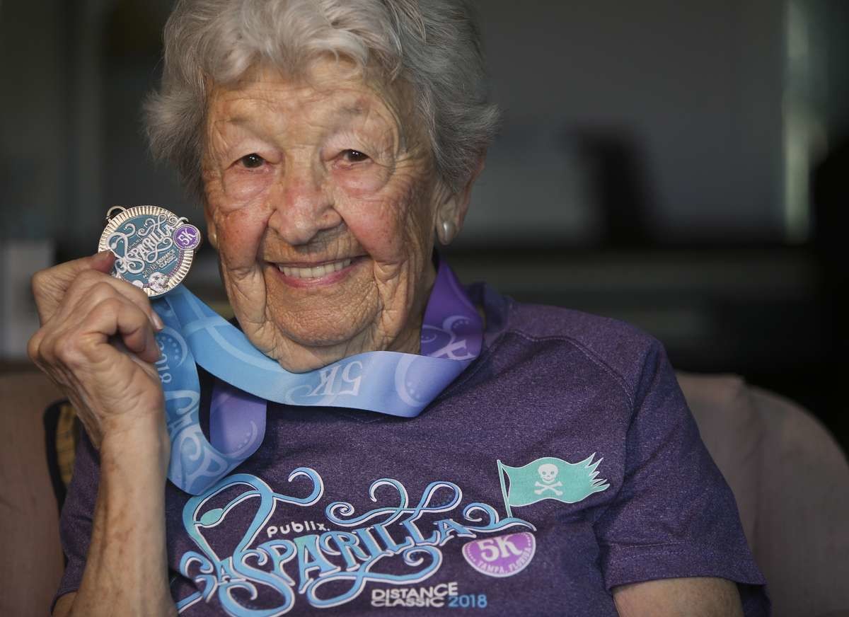 St. Petersburgâ€™s Betty Ashley is 97, and just finished her eighth straight Gasparilla Distance Classic 5K