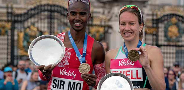 London 10,000: Britons Mo Farah and Steph Twell win men's and women's titles