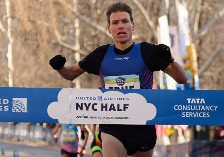 Ben True is the first American to ever win the NY City Half Marathon
