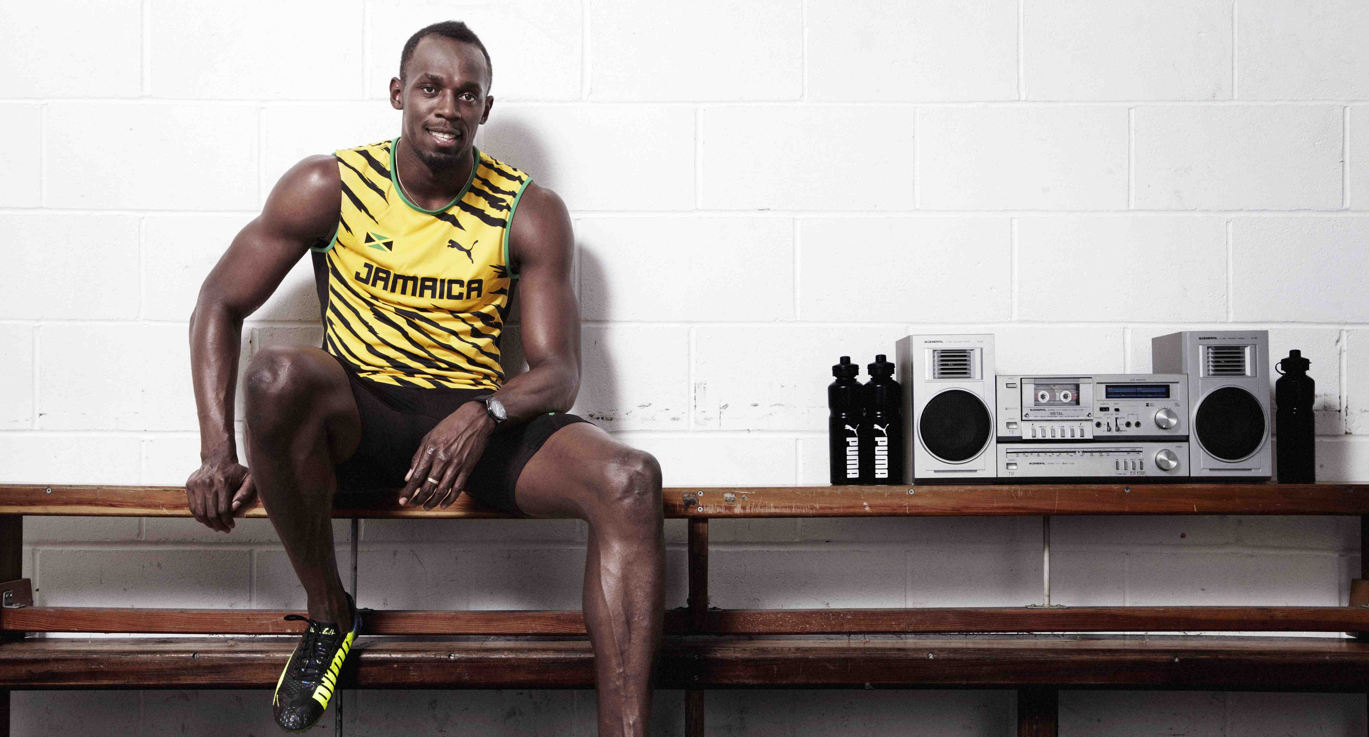 Usain Bolt turned musician released his first album, Country Yutes, on September third