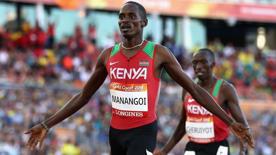 Kenyan middle-distance athlete Elijah Manang'oi, banned for doping offence