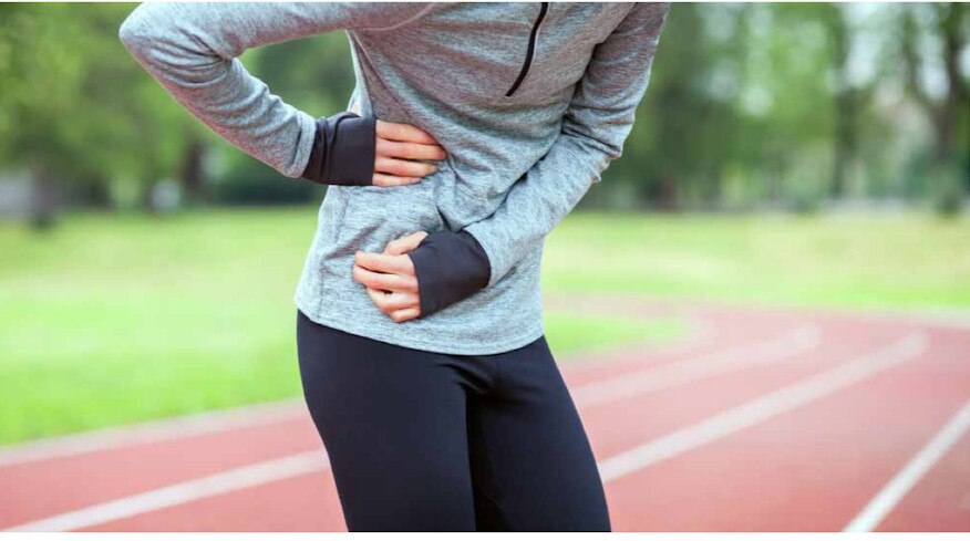 4 steps to getting rid of a side stitch