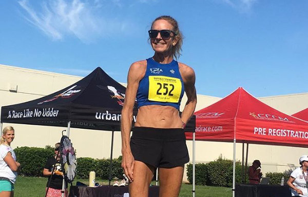 Jenny Hitchings is on a roll breaking four national age-group records in four months