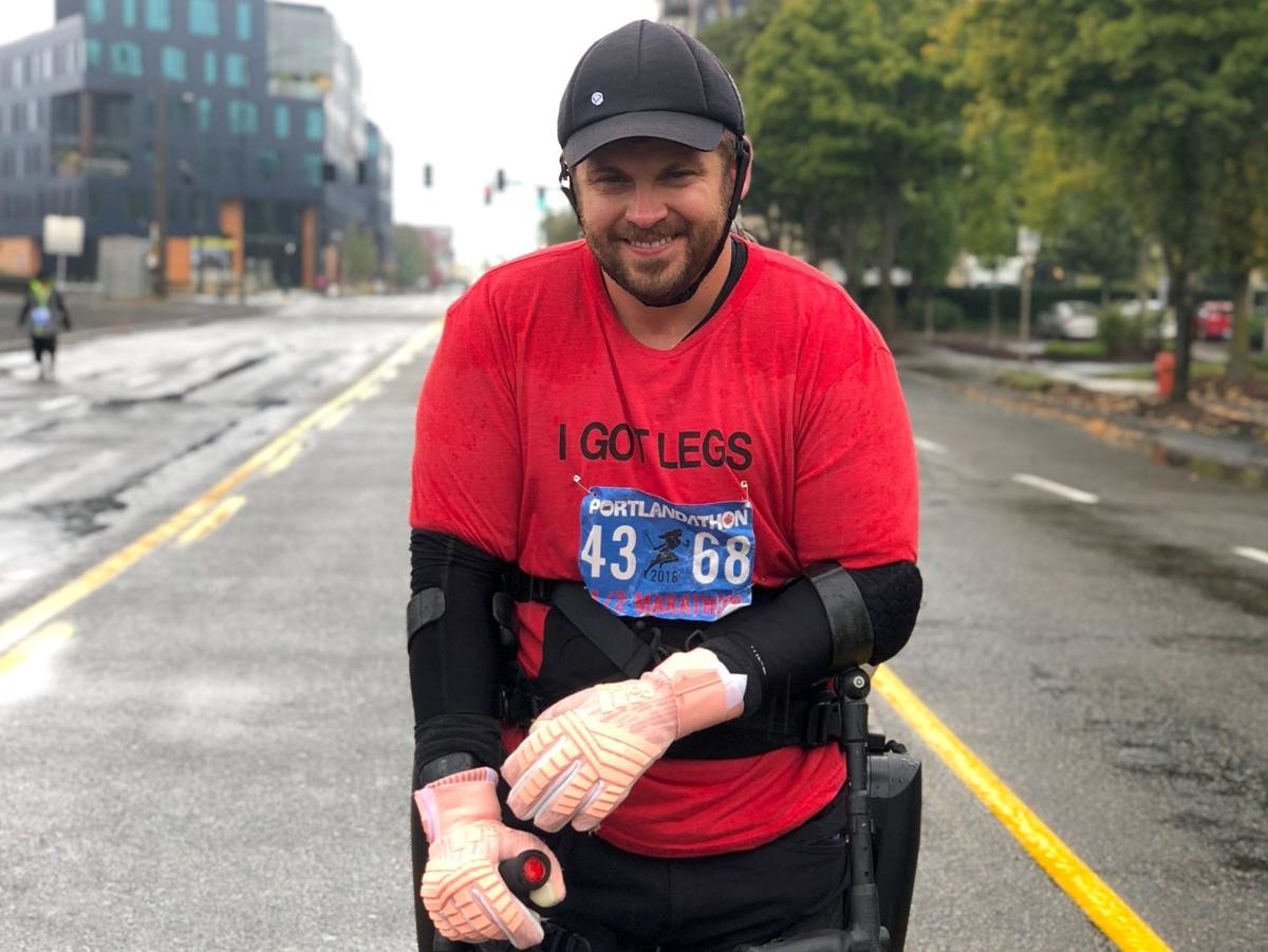 Adam Gorlitsky wants to be the first paralyzed man to complete the Los Angeles Marathon