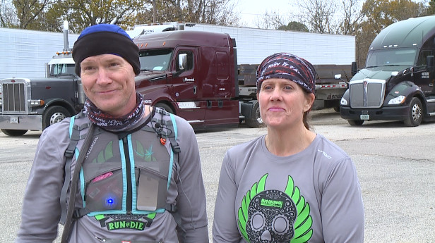 Jeffrey Price is not letting brain cancer slow him down as he gets ready to run 40 miles 