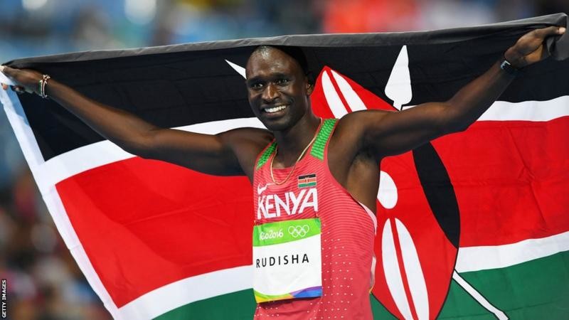 Kenya's David Rudisha says he is yet to decide whether he will try and win a third straight 800 meters Olympic title in Tokyo next year