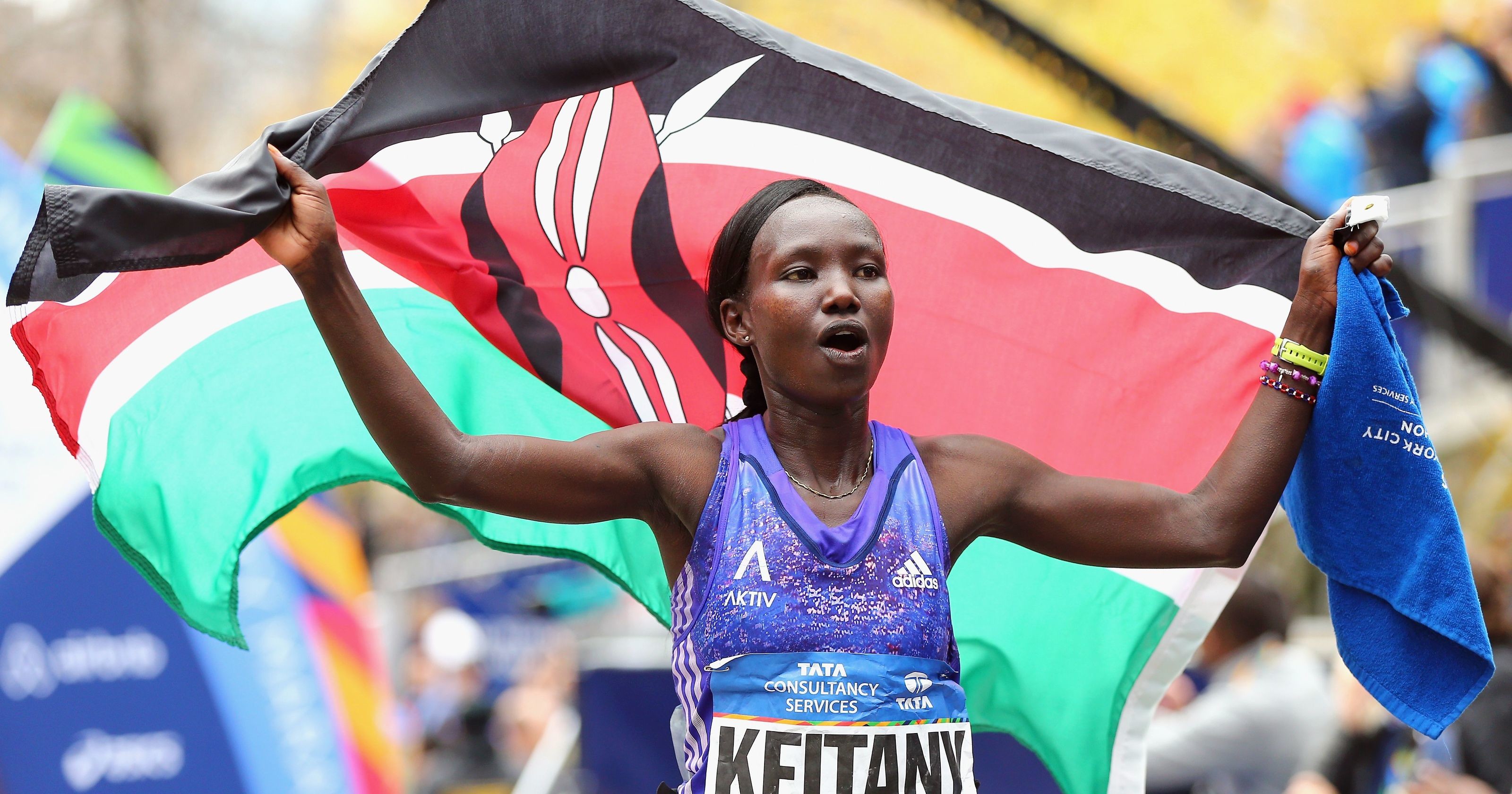 Mary Keitany has set her sights on breaking the world marathon record next year