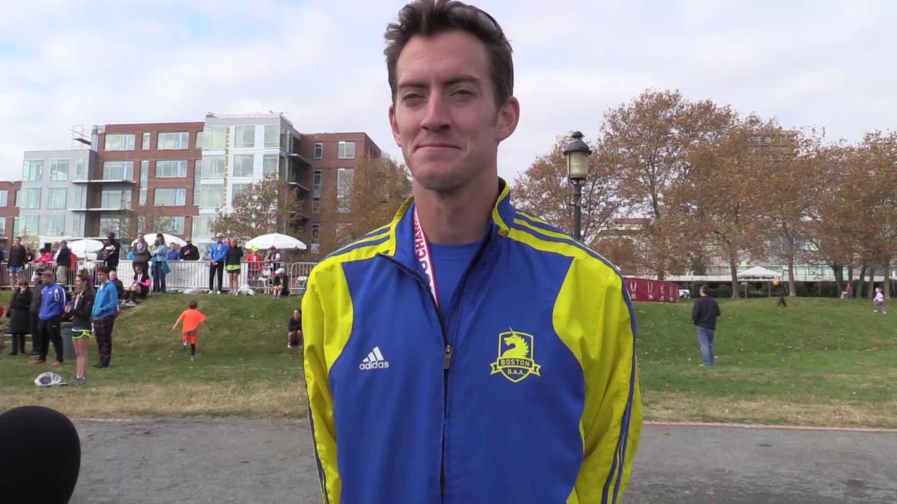 Timothy Ritchie will run the Boston Marathon for the second time and hopes to finish strong this year