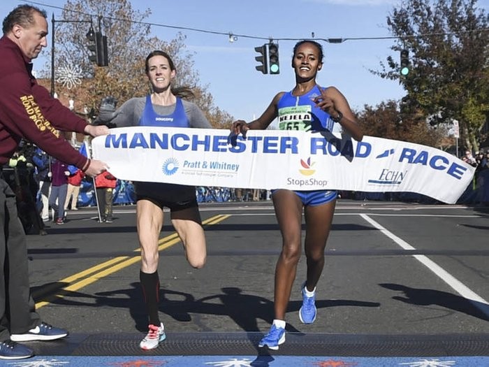 Buze Diriba of Ethiopia is set to defend her title at Manchester Road Race