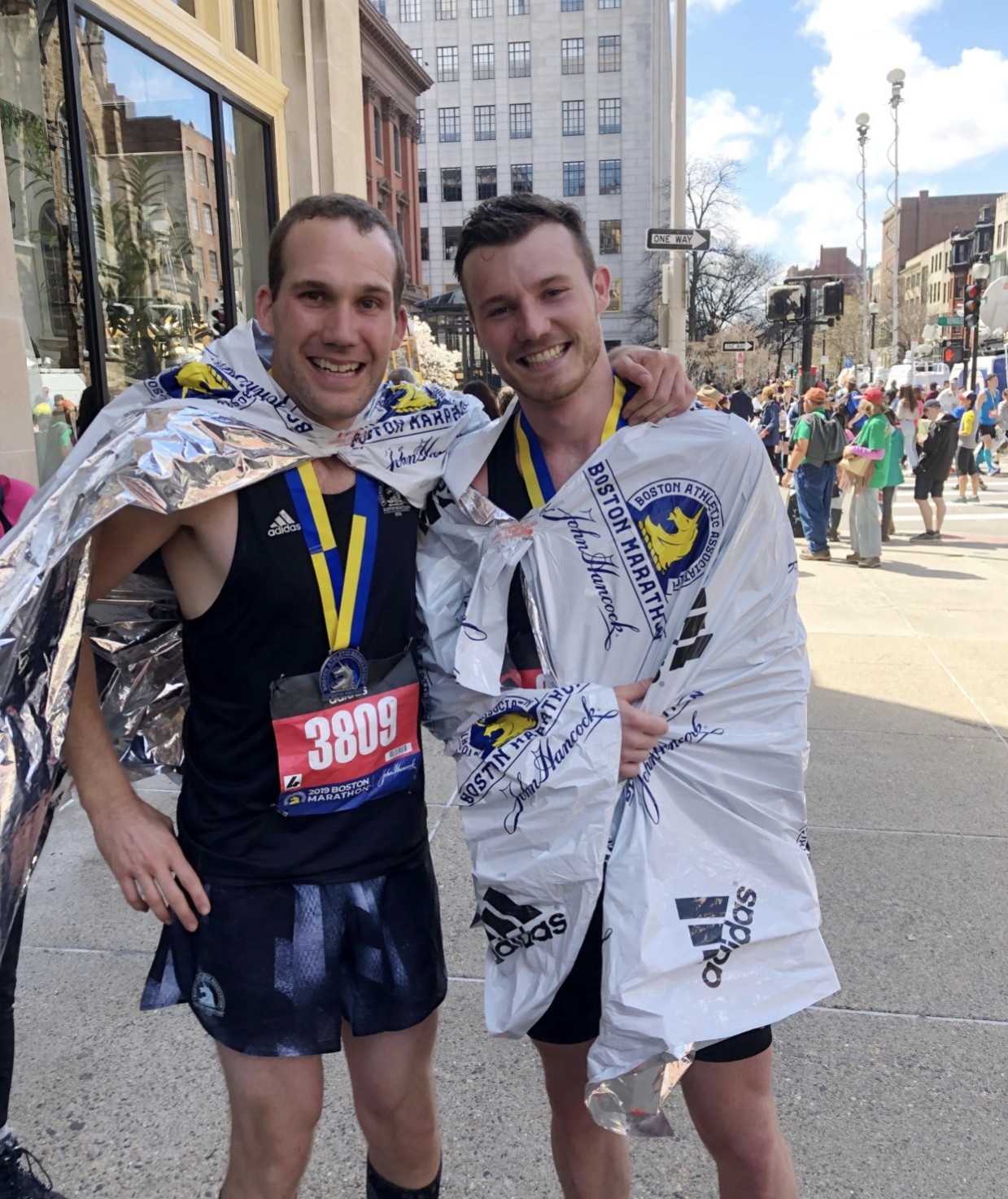 Steven Hollander and his brother Spencer ultimate goal is to run all six marathon majors 